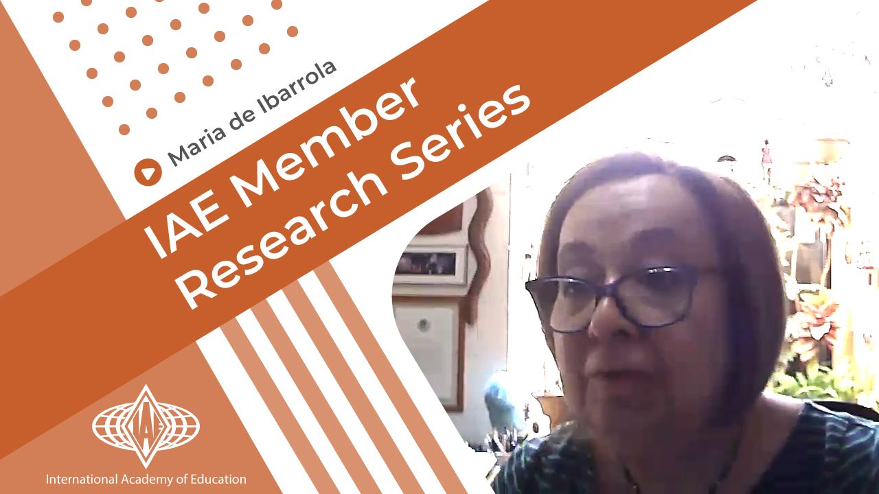 IAE Member Research Series:  Maria de Ibarrola discusses the research paper “Evaluation of teachers of basic education: Political tensions and radical oppositions”