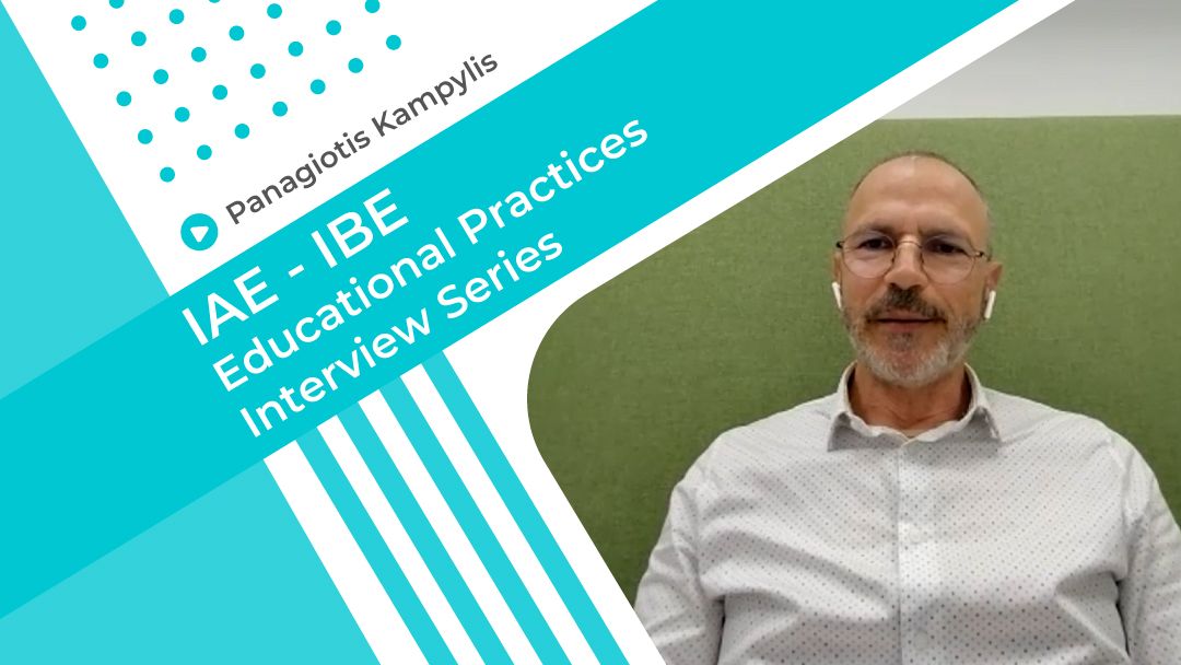 IAE Educational Practices Series:  Panagiotis Kampylis discusses the policy paper “Nurturing creative thinking.”