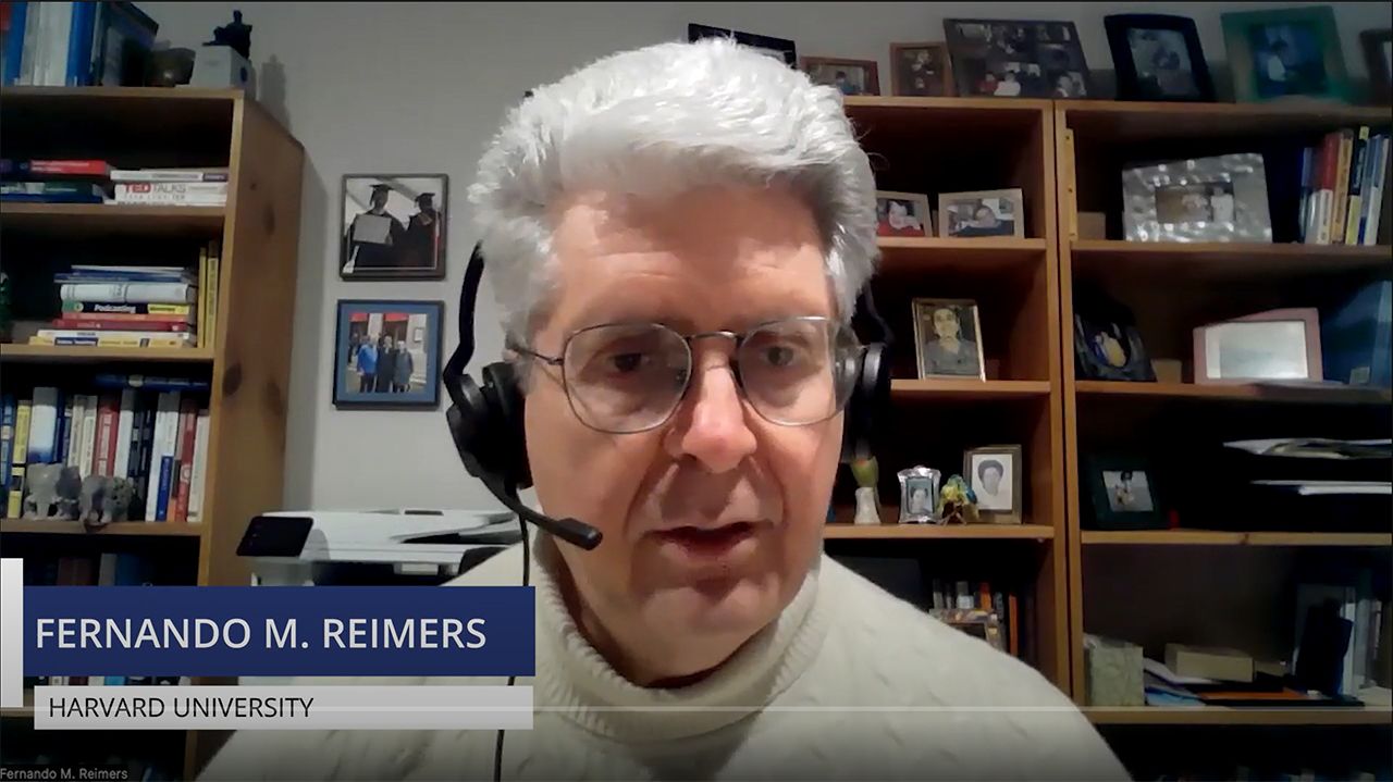 Hear Fernando M. Reimers discuss his policy paper ‘Education and Covid-19: Recovering from the shock created by the pandemic and building back better’