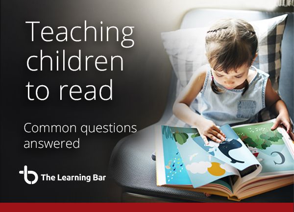 WEBINAR: Teaching Children to Read – Common Questions Answered